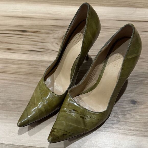 Pelle Moda Pointed Toe Kitten Heel Women’s 6 - Picture 1 of 5